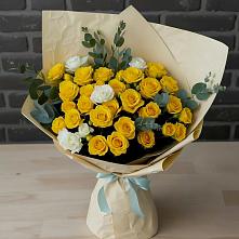 Букет цветов из:  Розы #REPLACE_PRED# Батецком