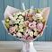 Букет цветов из: Альстромерии и Розы в Батецком