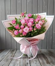 Букет Розовый кустик #REPLACE_PRED# Батецком