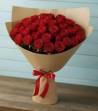 Букет Красные розы Милано в Батецком