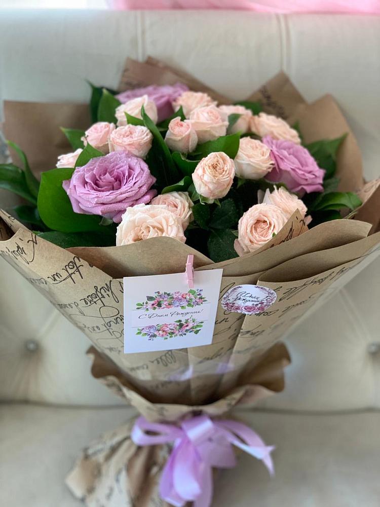 Букет цветов из: Розы в Батецком