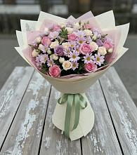 Букет цветов из:  Розы и Хризантемы #REPLACE_PRED# Батецком