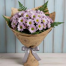 Букет цветов из:  Хризантемы в Батецком