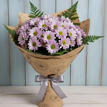 Букет цветов из:  Хризантемы в Батецком
