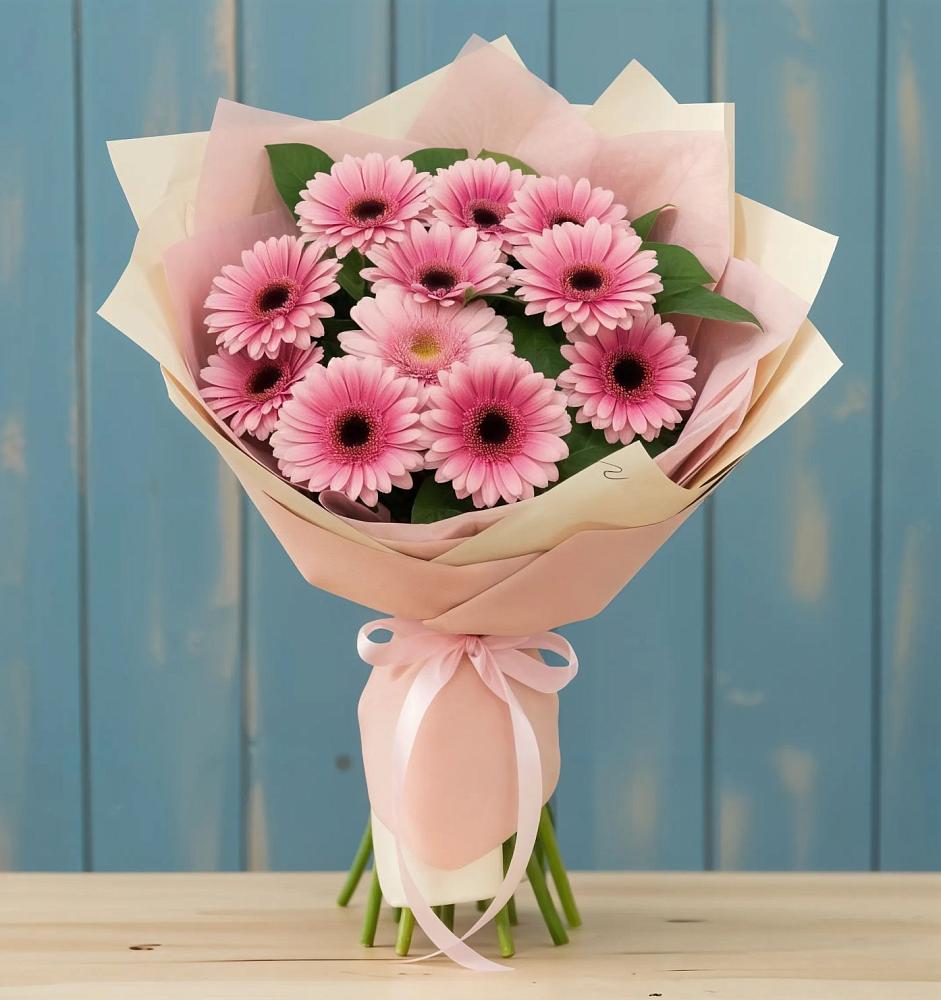 Букет цветов из: Герберы в Батецком