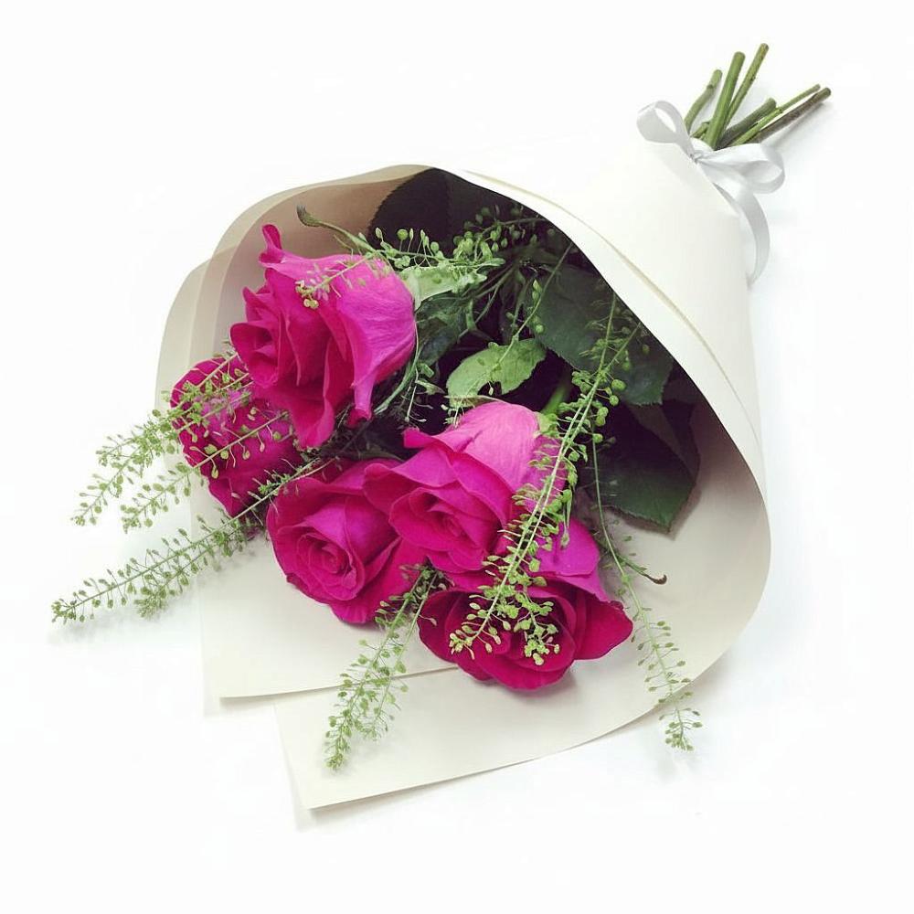 Букет цветов из: Розы в Батецком