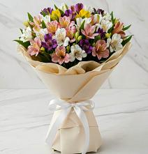 Букет цветов из:  Альстромерии #REPLACE_PRED# Батецком