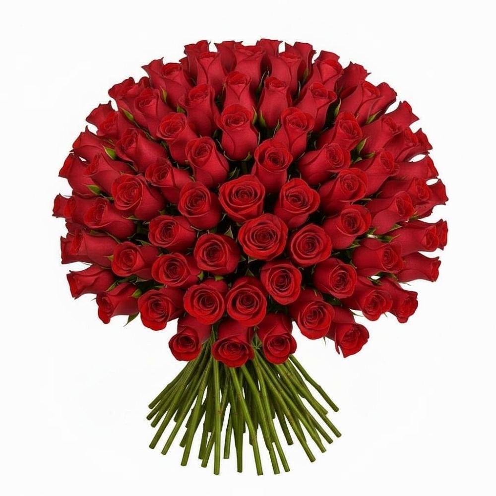 Букет Красные розы Чери Лав в Батецком
