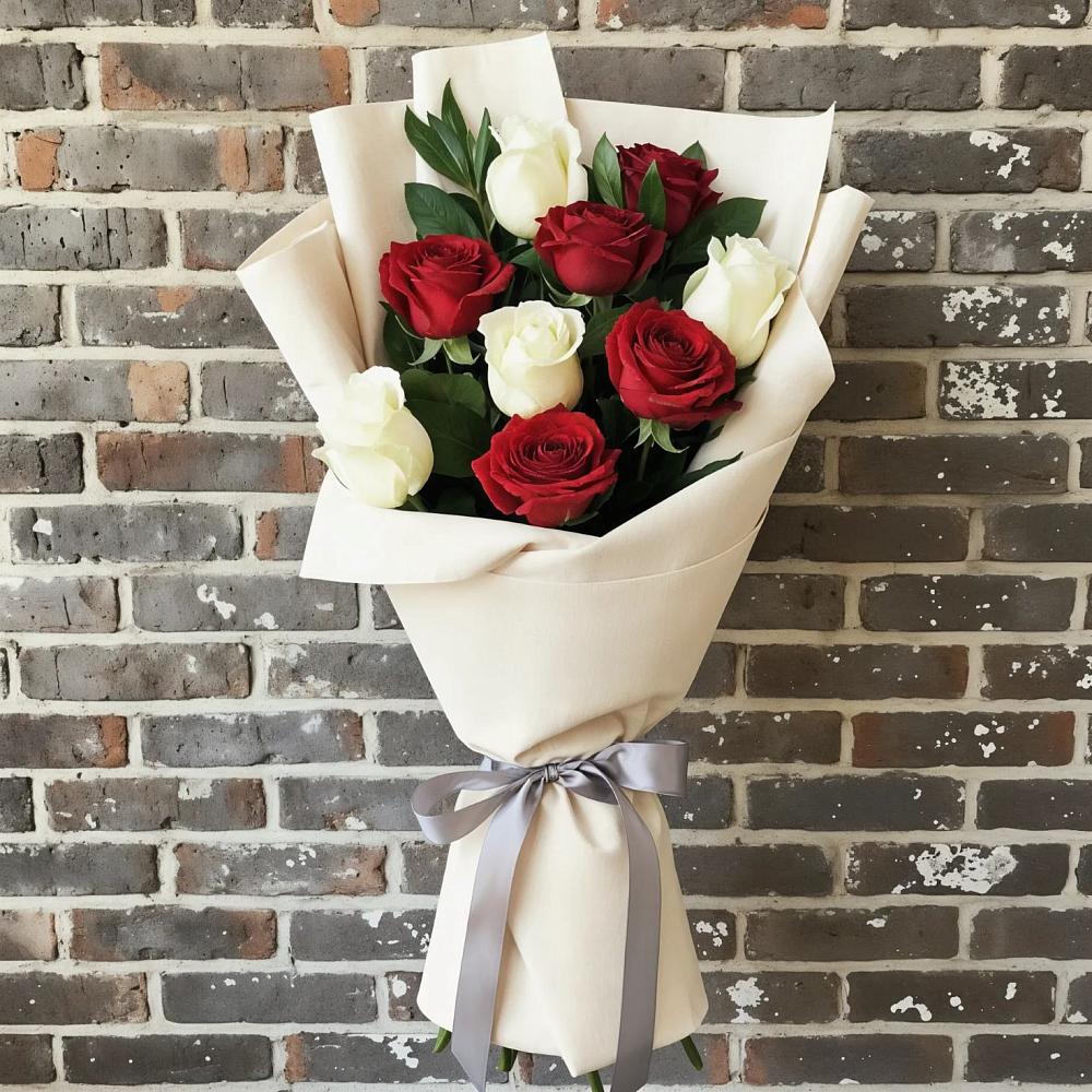 Букет цветов из: Розы в Батецком