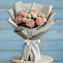 Букет цветов из:  Розы в Батецком