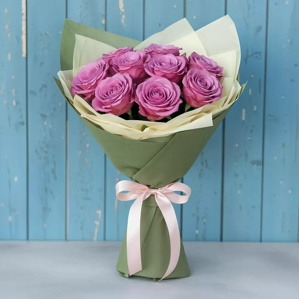 Букет Розы Фёрст Леди в Батецком