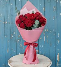 Букет цветов из:  Розы в Батецком