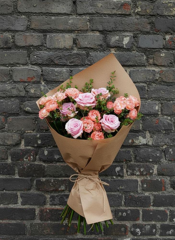 Букет цветов из: Розы в Батецком