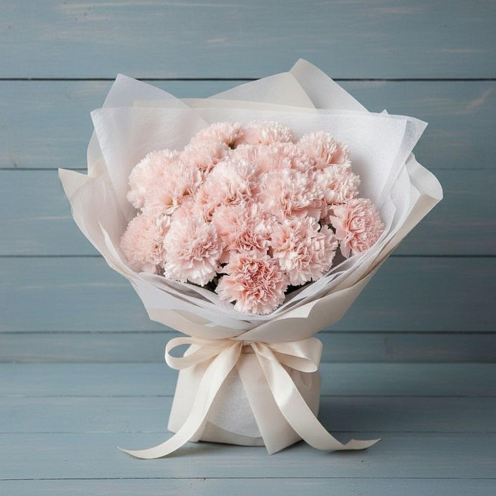 Букет цветов из: Гвоздики в Батецком