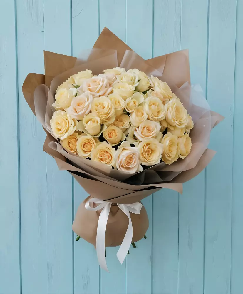 Букет Кремовое облако в Батецком