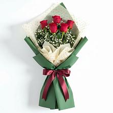 Букет цветов из:  Розы в Батецком